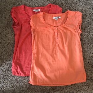 SOLD❌Forever 21 button up tops size 6